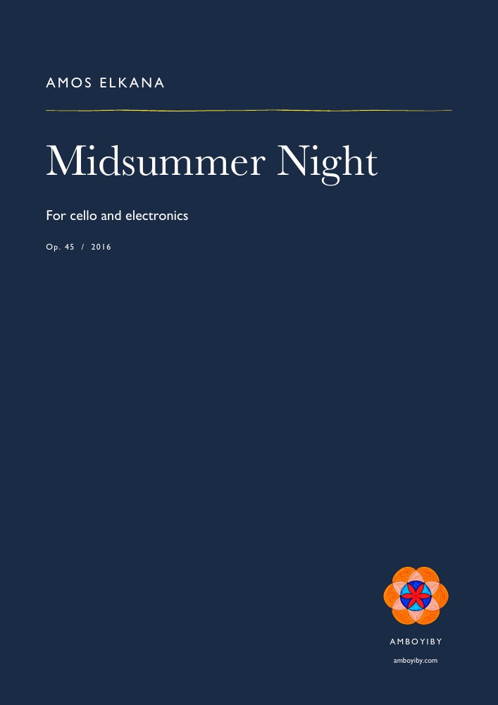 Cover of Midsummer Night, Op. 45