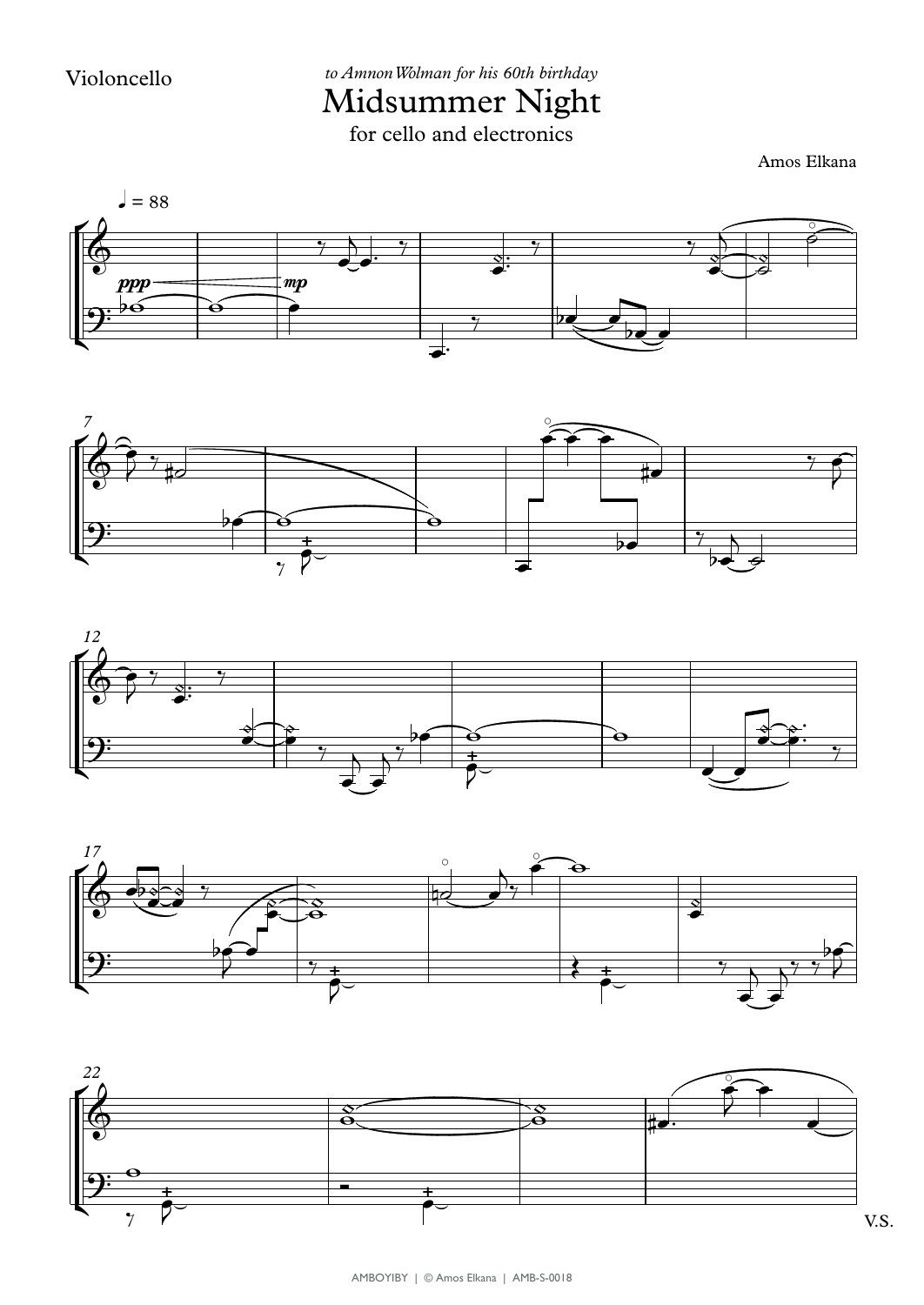 Sample page from Midsummer Night