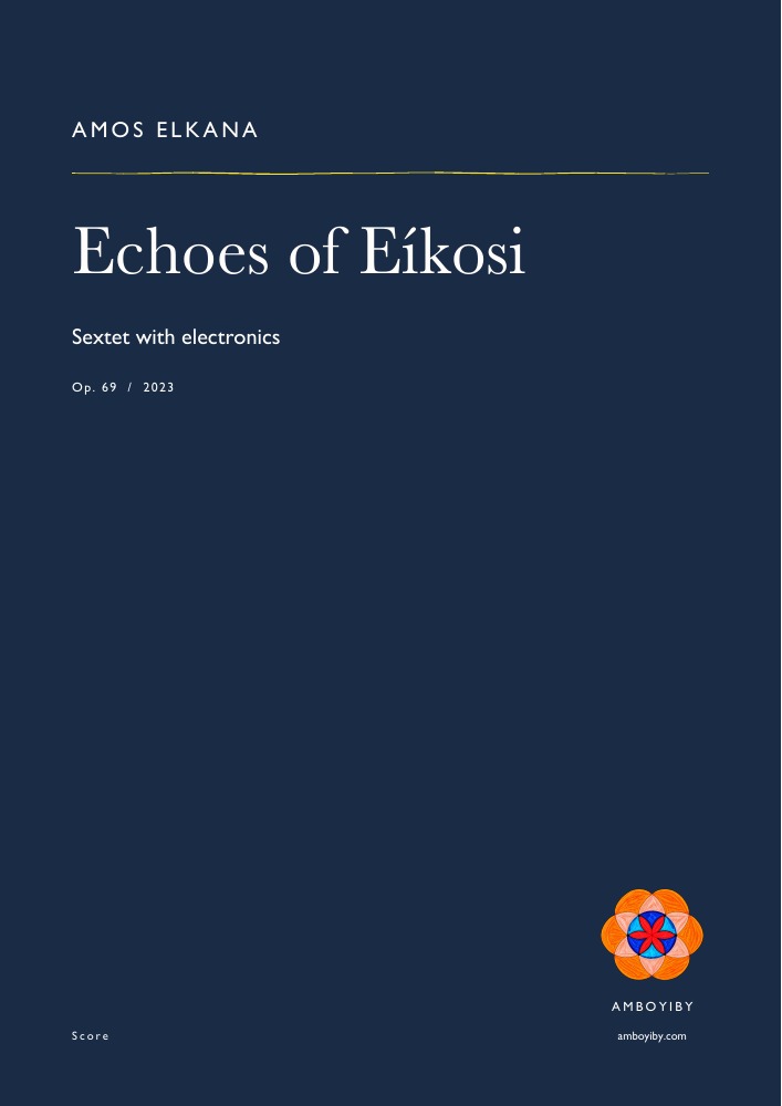 Cover of Echoes of Eíkosi, Op. 69