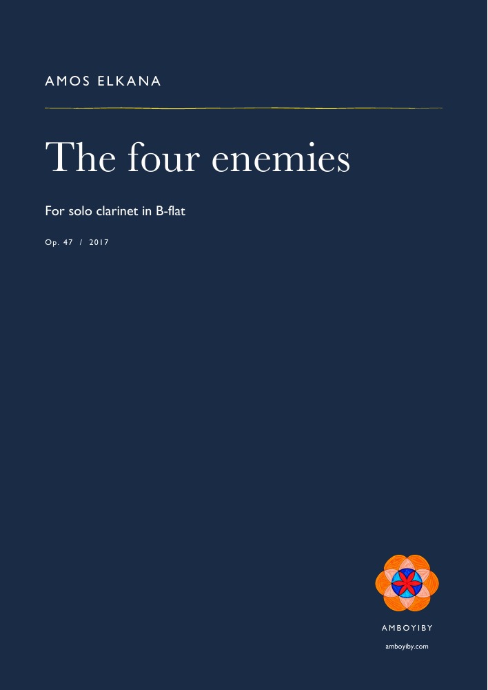 Cover of The four enemies, Op. 47
