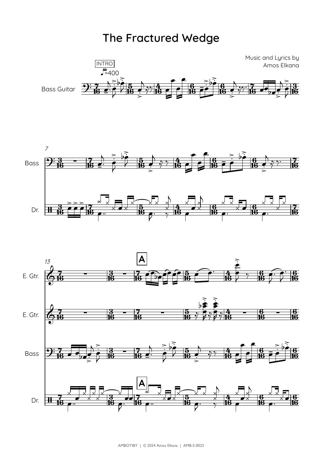 Sample page from The Fractured Wedge