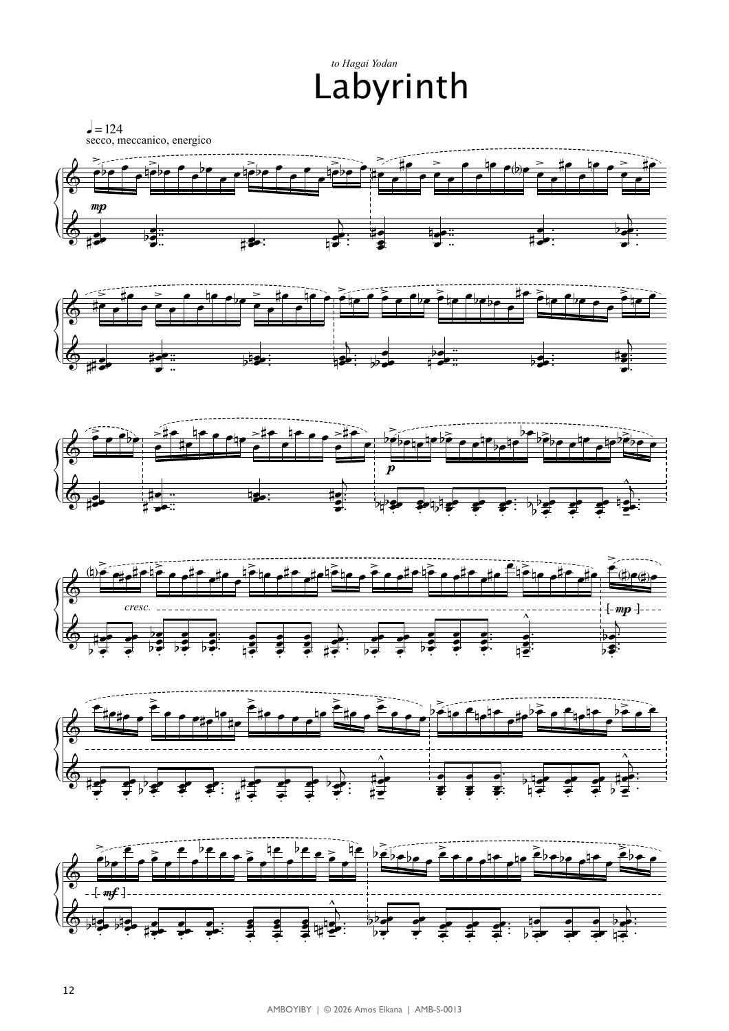 Sample page from Labyrinth