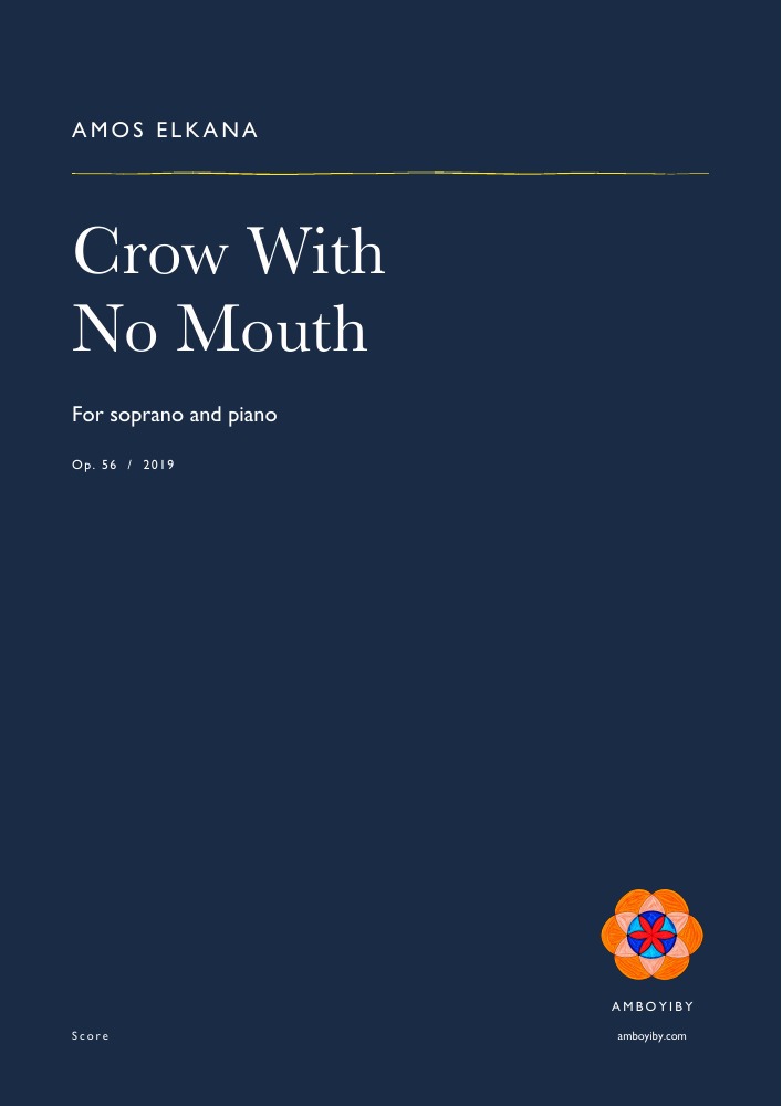 Cover of Crow With No Mouth, Op. 56