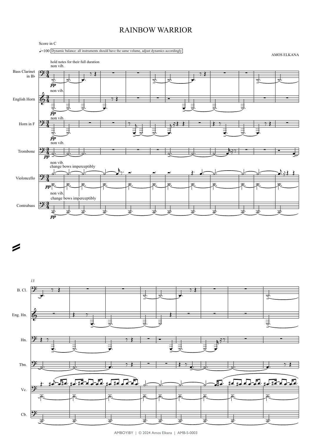 Sample page from Rainbow Warrior