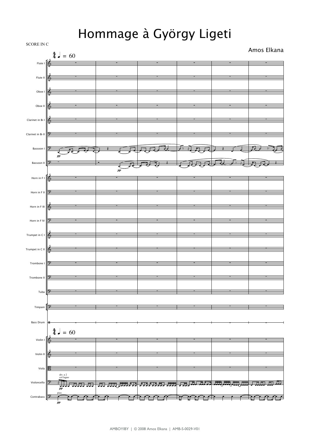 Sample page from Hommage à György Ligeti